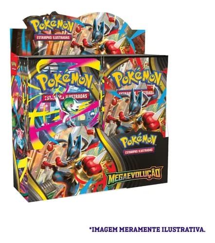 Booster C/36 Envelopes - Mega Evolução